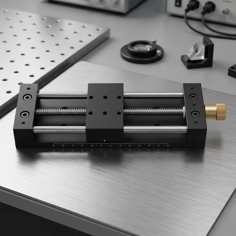 X Linear Stage Sliding Table with 10kg Loading Capacity for Various Positioning Applications in Machinery X Linear