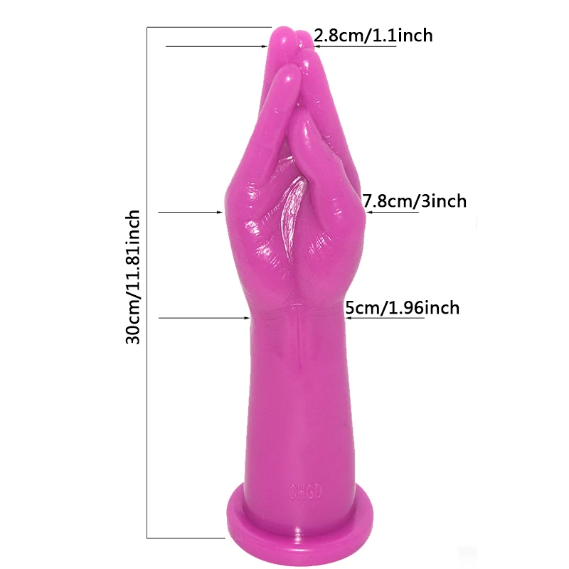 FRKO Anal Plug Hand Masturbation Sex Toys For Women Long 30cm Dildo Five Fingers Max Widest 7.8cm Insert Vagina Massage G-Spot