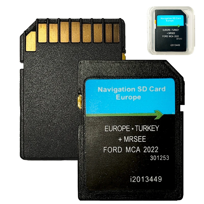 DLA Ford MCA 20222 Nawigacja Karta SD Focus Kuka S-Max Mondeo GPS Karta SD Europa Najnowsze mapy