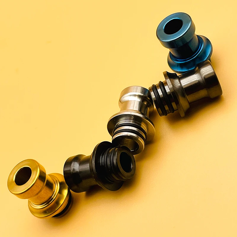 DSX Unkwn Phaze Style 510 Drip Tip Stainless Steel Material Wide bore Mouthpiece For Datiao v1 v2 BB BOX Vape Mod Accessies