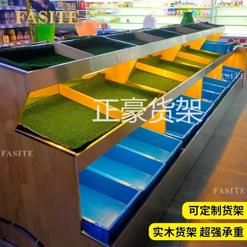 For Kitchen Storage Multi-layer Thickened Shelf for Vegetables and Fruits Display Rack Multifunctional Fresh Produce