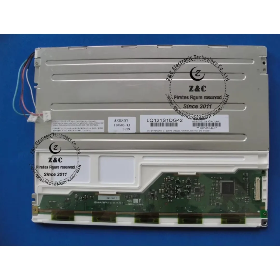 LQ121S1DG41 Original A+ Grade 12.1 Inch 800*600 LCD Display Screen Panel for Industrial Application for SHARP
