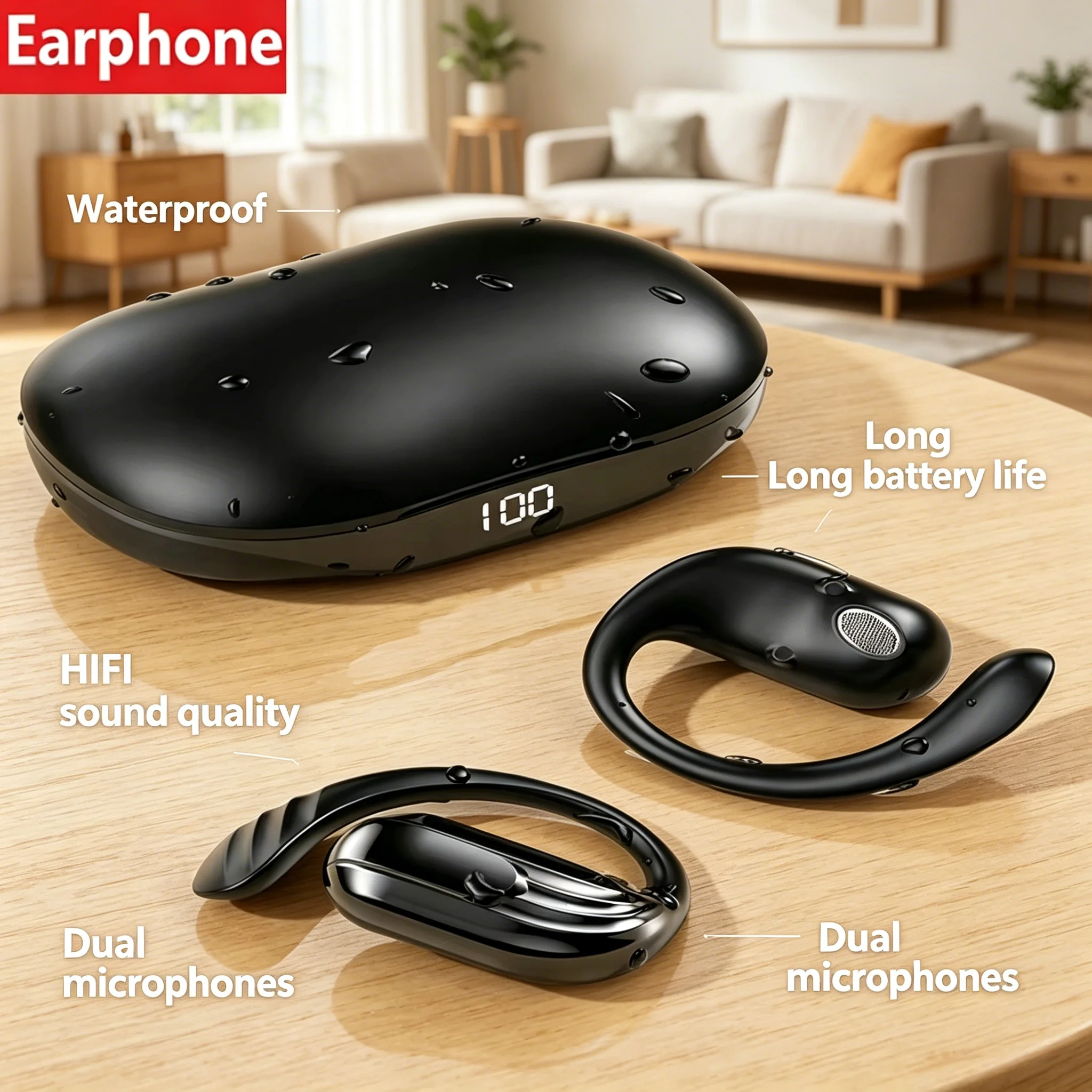Outdoor Sport Bar - Wholesale Wireless Headphones Bluetooth 5.4 Earphones
