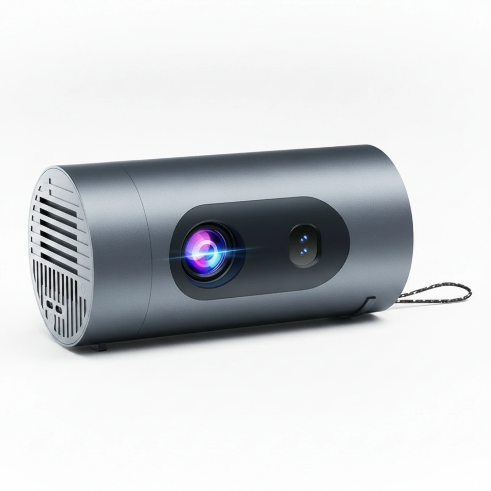 Mini Projector Device Compact Portable Projector Device Tabletop Easy to Carry for Movie Night, Home Theater