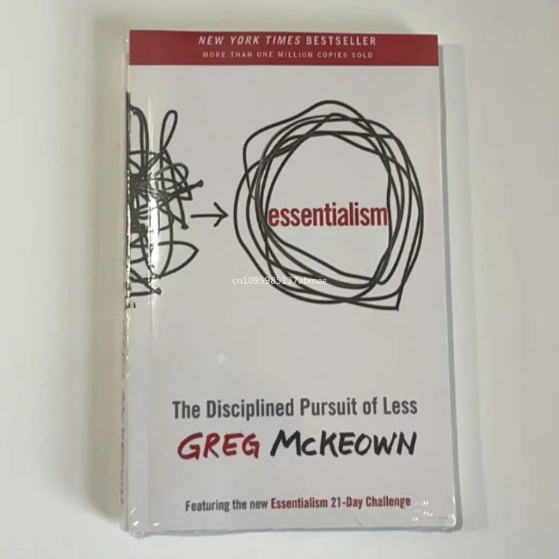 Essentialism: The Disciplined Pursuit of Less English Books