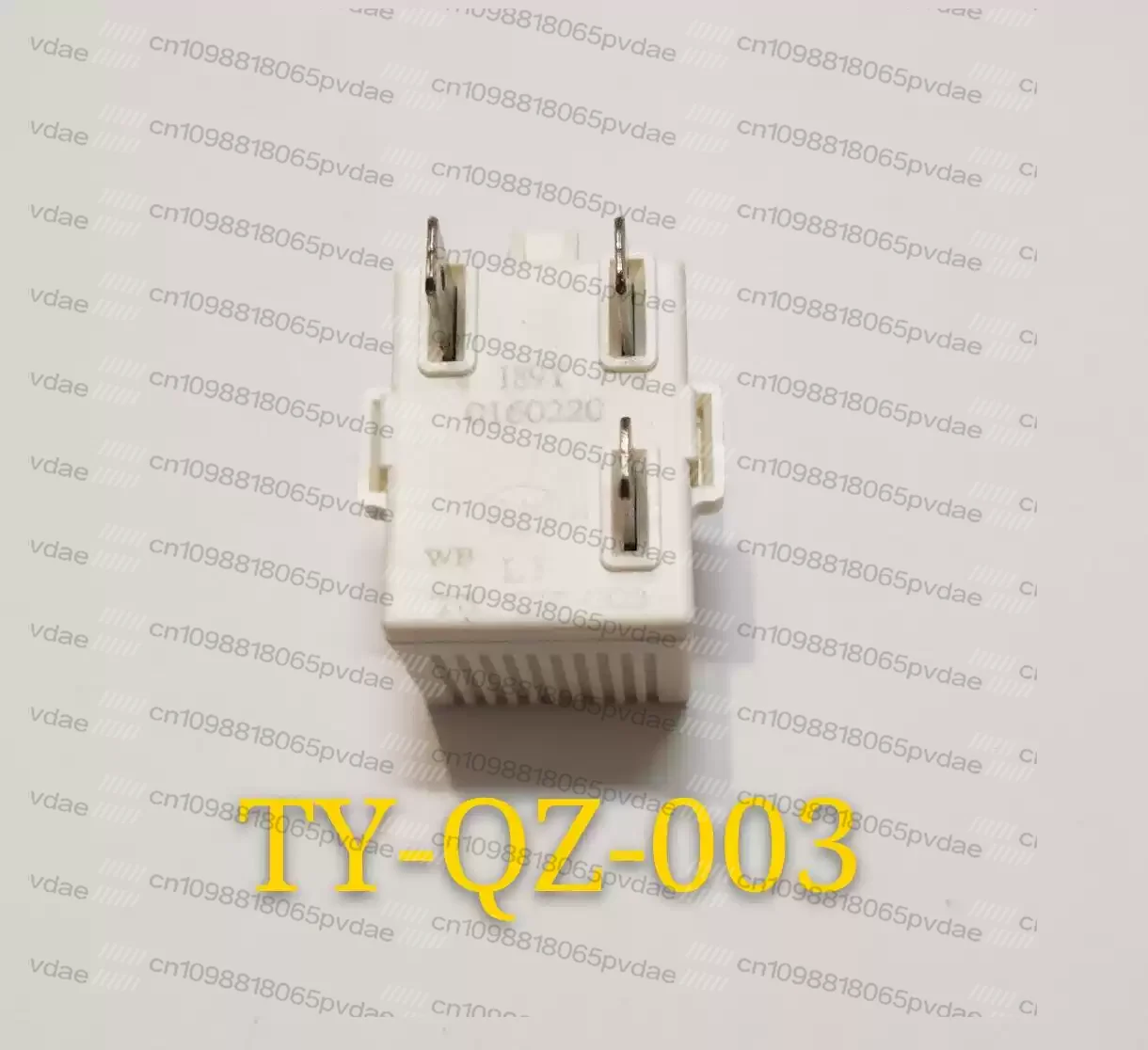 2pcs For  refrigerator compressor no power starter overheating overload PTC protector TY-QZ-003
