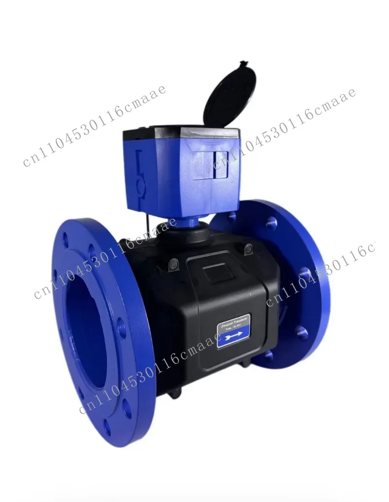 Intelligent Digital Ultrasonic Water Flowmeter, Bulk Water Meter, Large-diameter Industrial Flange, Dual Channel