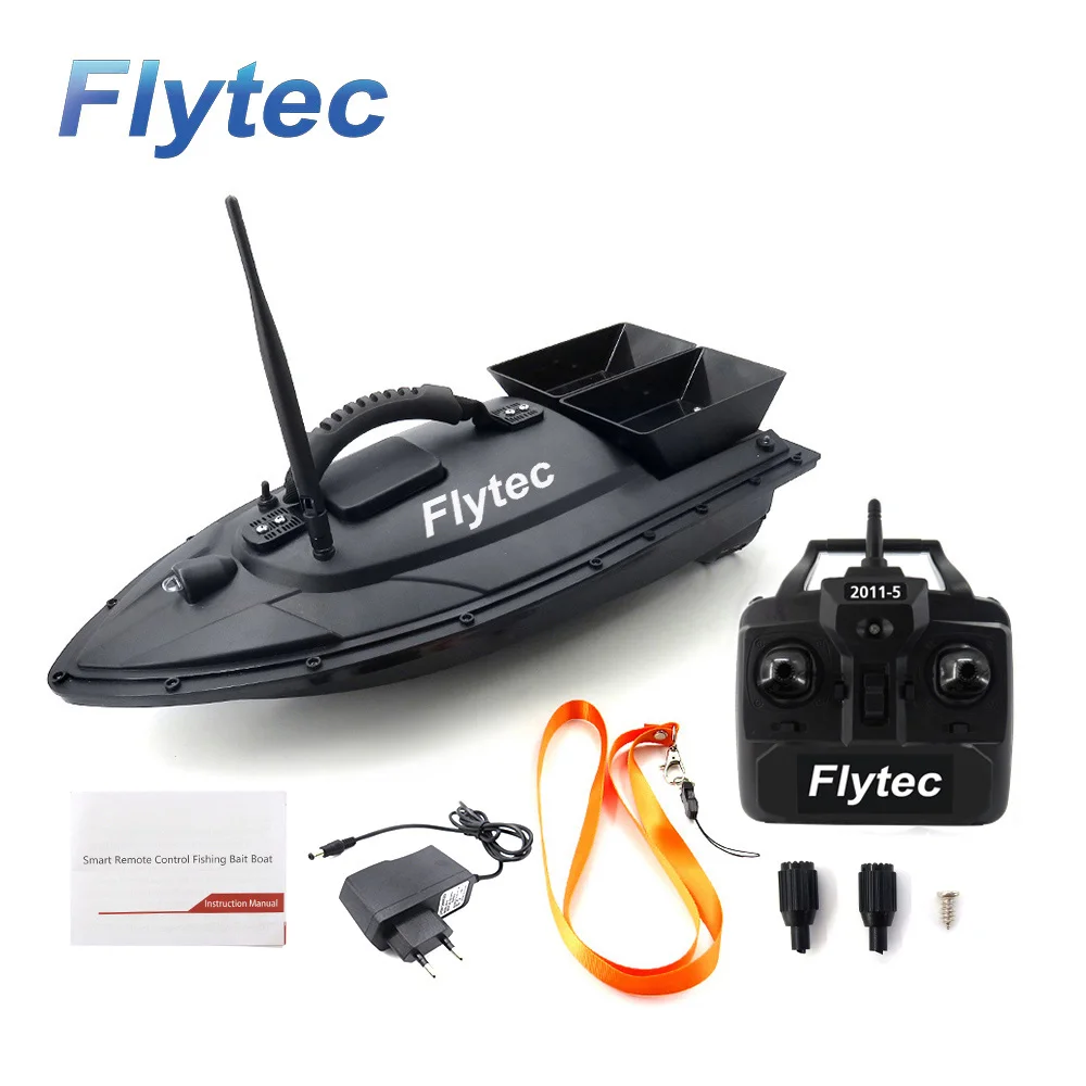 Flytec 2011-5 Fish Finder 1.5kg Loading 500m Remote Control Fishing Bait Boat RC Boat RC Fishing Bait Boat