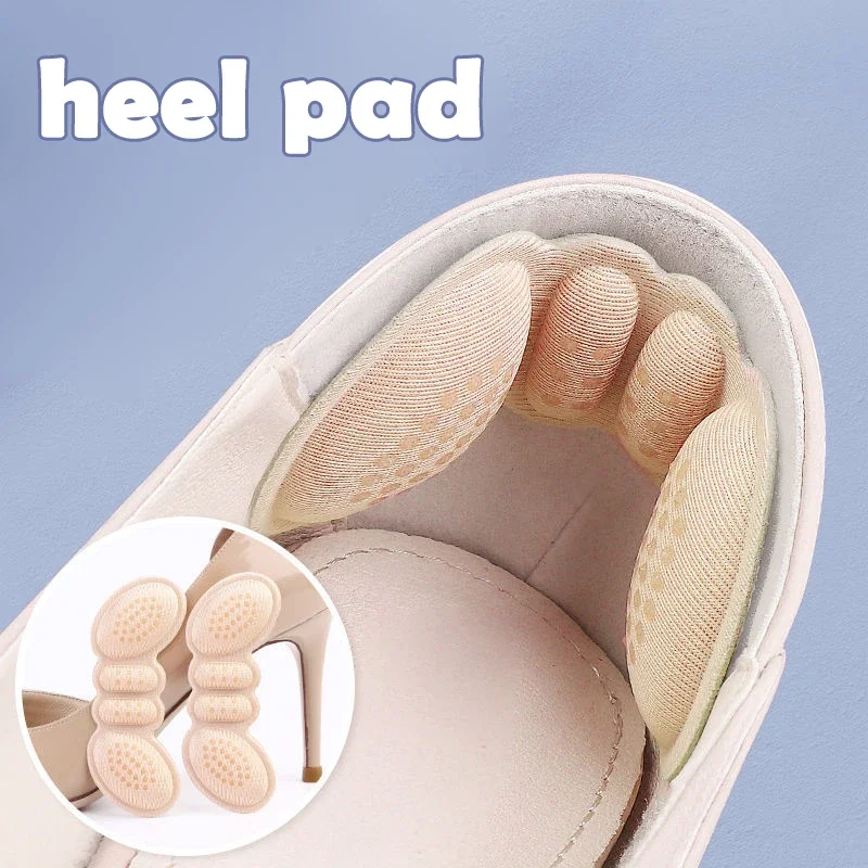 High Heel Pads Foot Care Cushion Padding Anti Slip Shoe Inner Insoles Back Shoes Soft Pad Heels Comfort Self-Adhesive Stickers