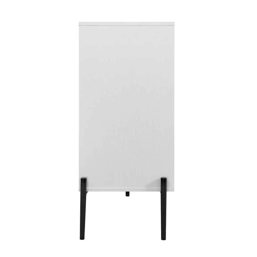 Glas-Schiebetür, 3 Schubladen, modernes Sideboard, Küche, Buffetschrank für Flure, Eingänge, Küche, Arbeitszimmer – Detail 13