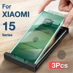 3Pcs For Xiaomi Mi15 Mi14 Mi13 Mi12 Mi11 Mi10 Mi 15 14 13 12 11 10 Pro Ultra Screen Protector with Kit ,Not Tempered Glass