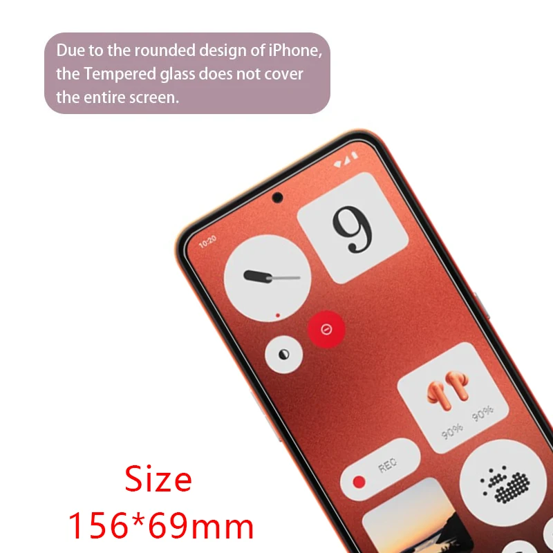 واقي شاشة لا شيء cmf Phone 1 زجاج مقسى واقي على الهاتف 1 فيلم واحد زجاج nothin noting cmfphone cmfphone1 cmf1 #6