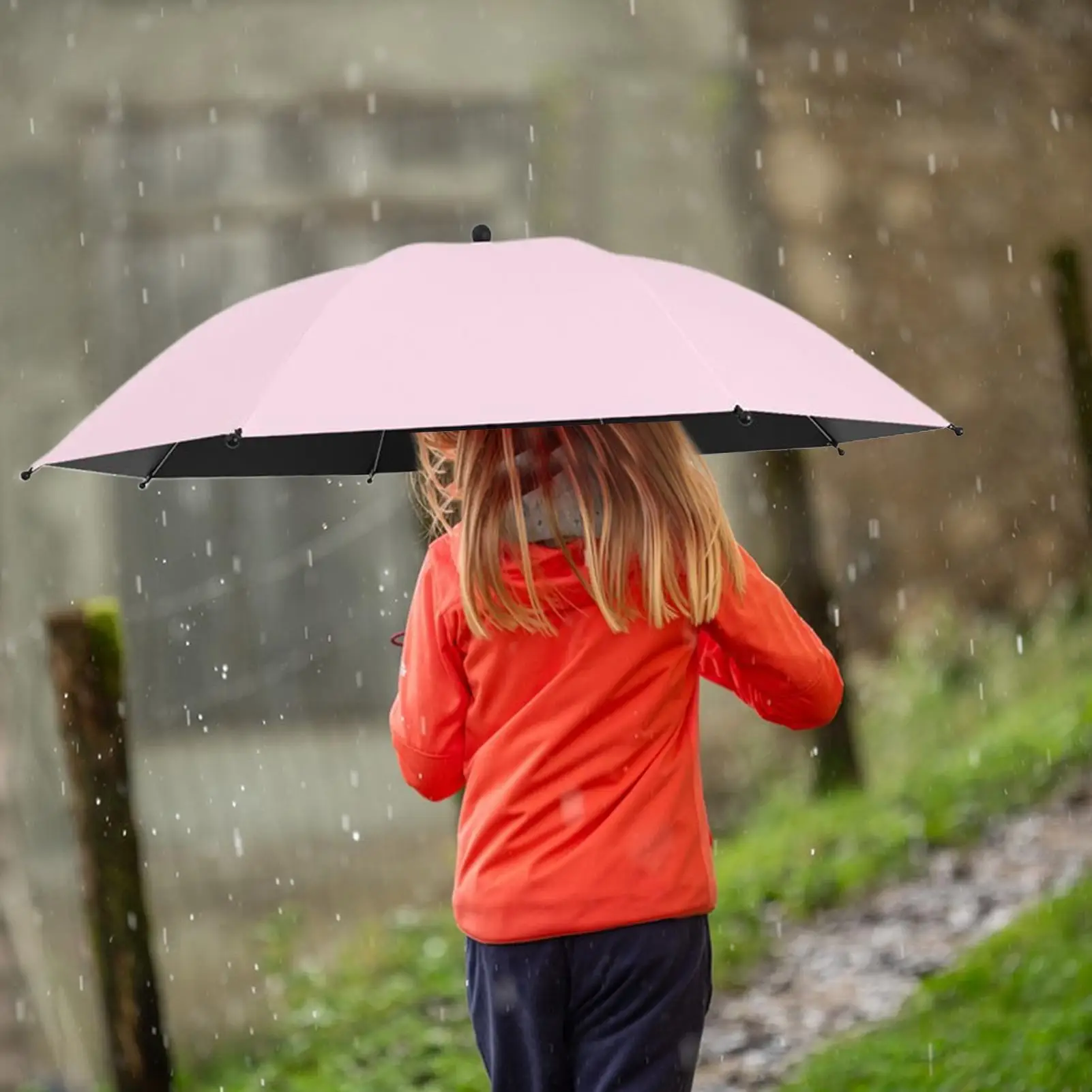 

Stroller Umbrella Pushchair Umbrellas For Rain Waterproof Parasol For Baby Tricycle Stroller Walking Pushchair Rainproof Tool