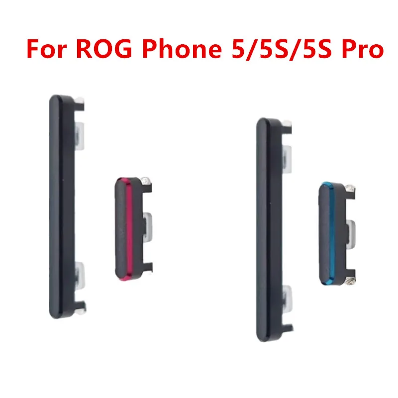 Rog5 Rog5S 사이드 키 ASUS ROG Phone 5 5S Pro 5SPro 2 3 전원 켜기 끄기 볼륨 업 다운 버튼 하우징 수리 부품