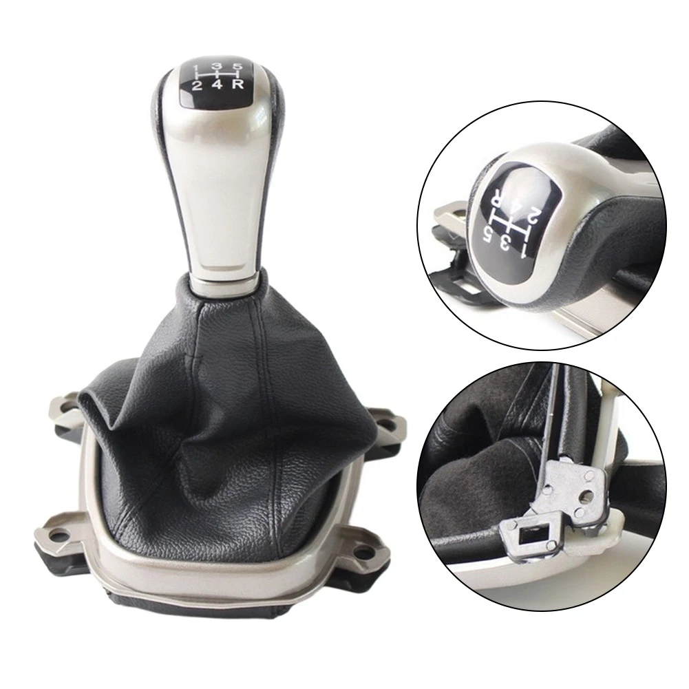 Gear Shift Collar Auto Gear Gaiter 18*18*9cm Gear Shift Boot PU Leather Material Plastic Construction Debris Protection