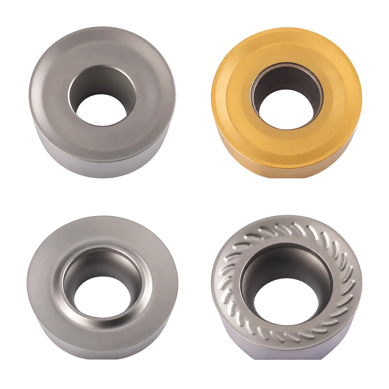 RCKT RCMT RPMT Round Carbide Milling Inserts Ceramic Cermet Finishing Inserts for CNC Milling Cutter Tool