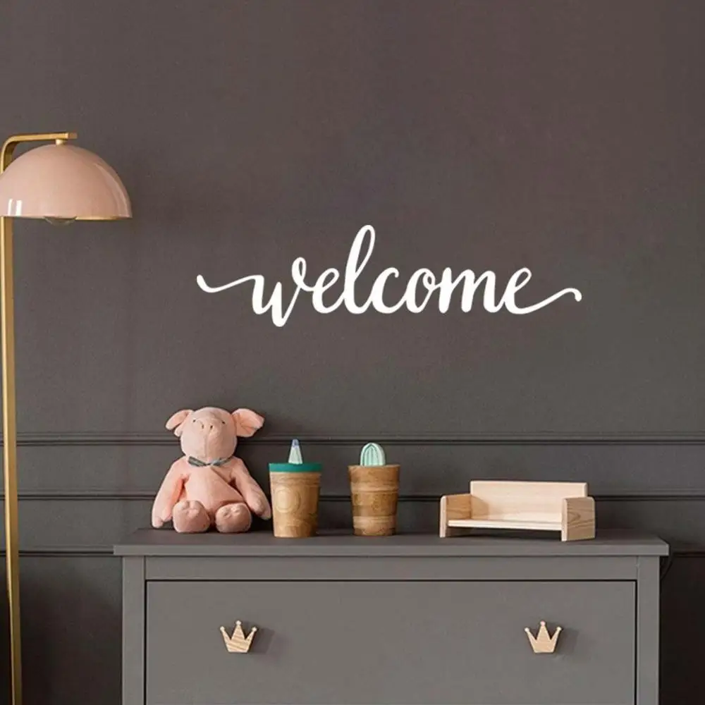 Home Decorations Living Room Bedroom Office Modern Inspirational Quotes Motivational Wall Decal Welcome Wall Art Sticker