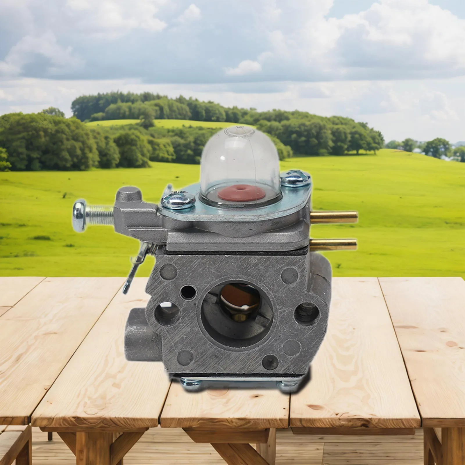 Carburetor Kit for Homelite HBL26BP HBC26SJS HBL26BV HBC26SB Trimmer Built to Match Original Equipment Dimensions