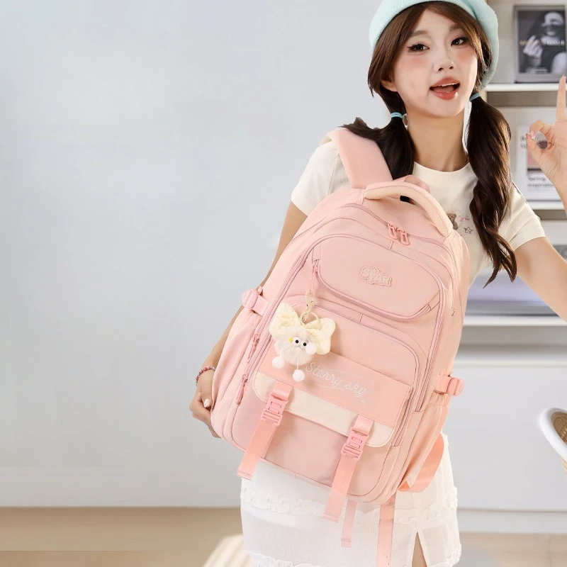 1-6-grade-school-student-backpack-middle-high-school-backpack-for-girls-bookbag-cute-school-bag-large-capacity-travel-backpack