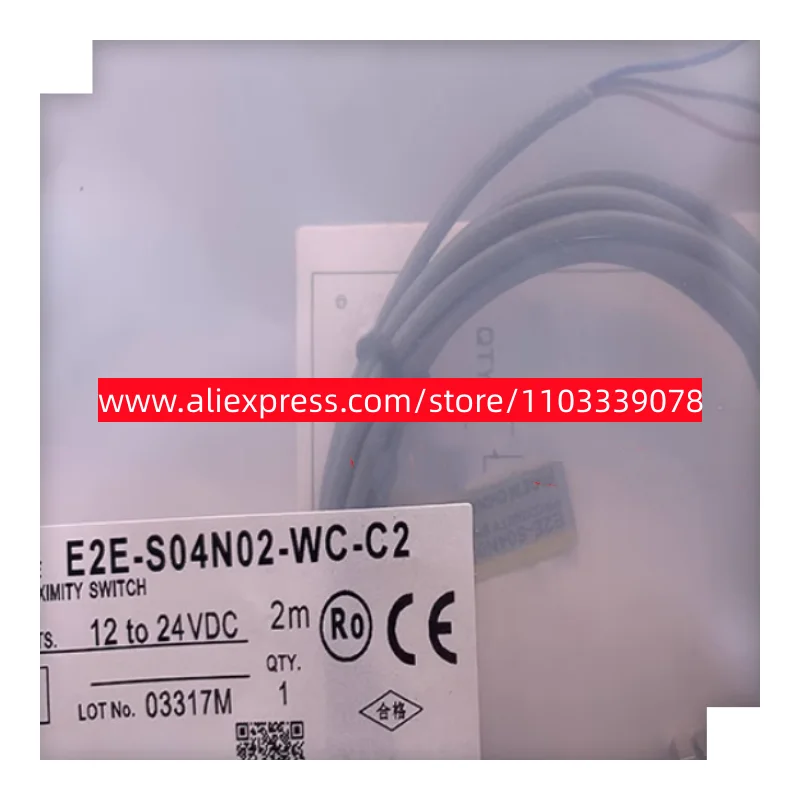 2PCS New approach switch E2E-C04S12-WC-C1-R E2E-C04S12-WC-C2-R E2E-C04S12-WC-B1-R E2E-C04S12-WC-B2-R