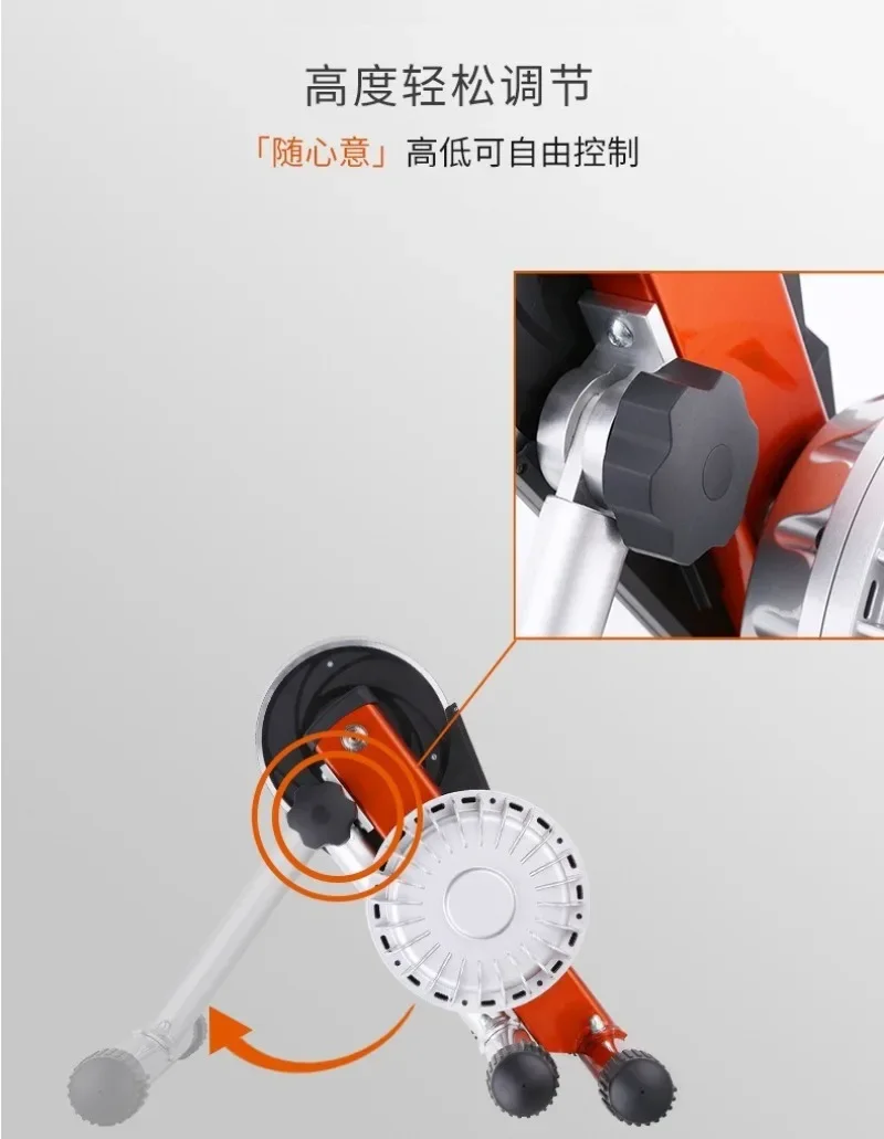 Direct drive machinery, power riding table, rear wheel removal, indoor direct drive bicycle training rack