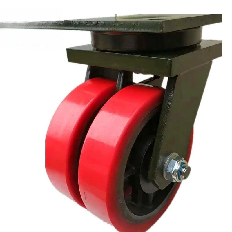 Double wheel casters Super heavy duty casters Rugged machinery and trolley casters