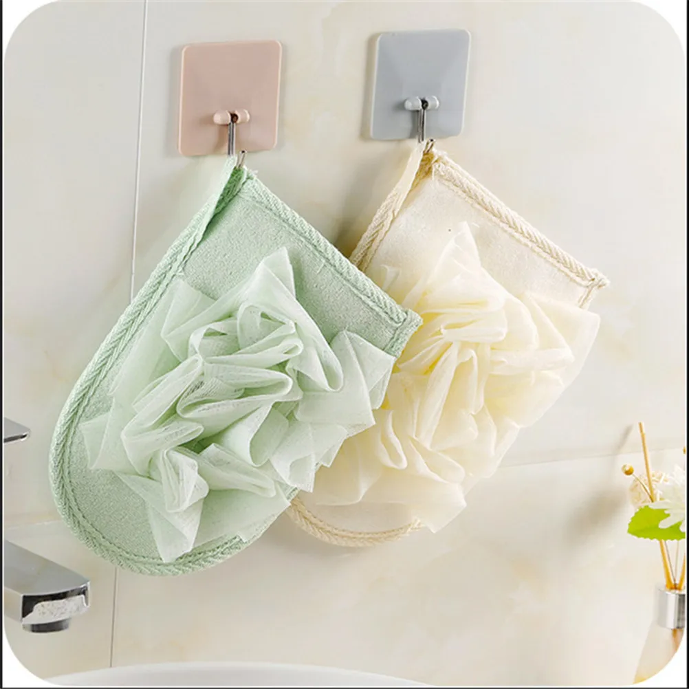 

Gentle Exfoliating Bath Pouf Mesh Shower Sponge Ultra Light Premium Pe Soft on Skin Deep Cleans Pores Blackhead Prevention