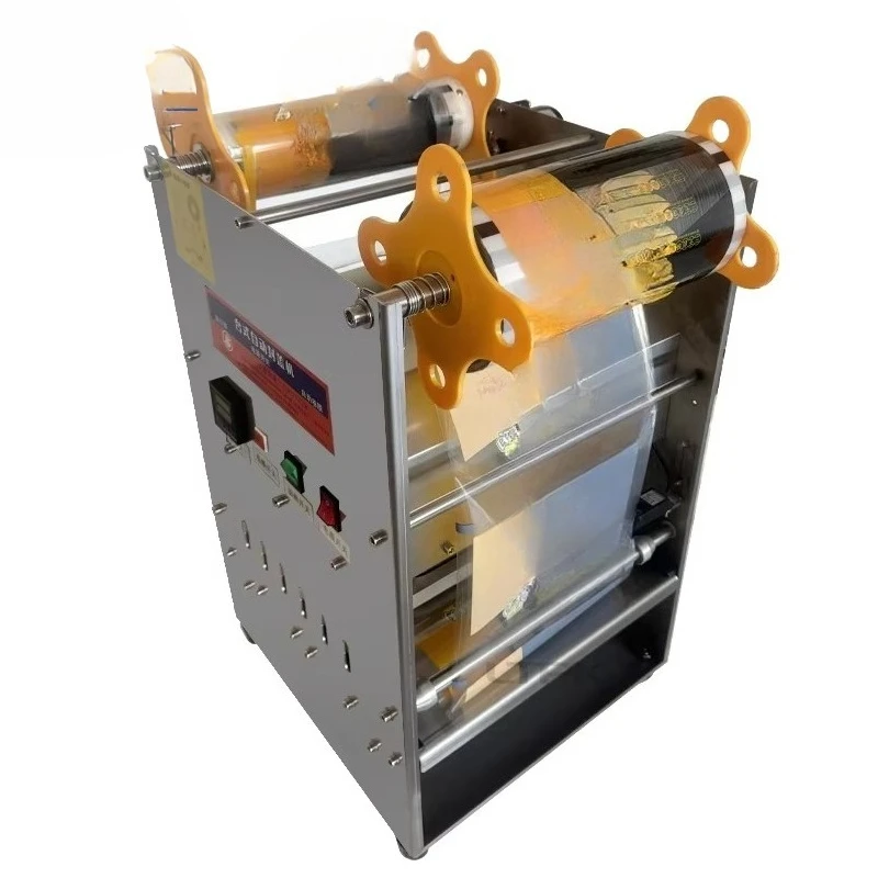 Confezionatrice per film Gelato Yogurt Macchina per sigillare tazze di caffè Macchina per sigillare automaticamente la plastica di carta