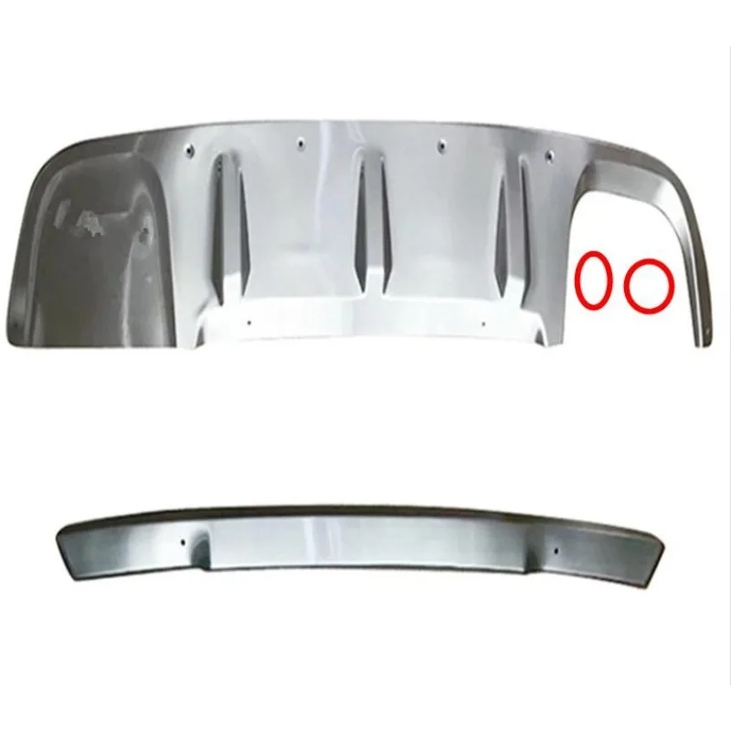 new arrival for Jeep Compass 2017 2018 2019 2020 bumper protector cover skid plate bull bar,304 stainless steel Car styling