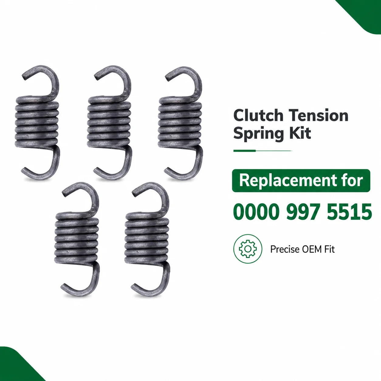 Clutch Tension Spring Kit, For Stihl 017 018 MS170 MS171 MS181 MS190 MS200 MS250, Chainsaw Parts, OEM 0000 997 5515 Replacement