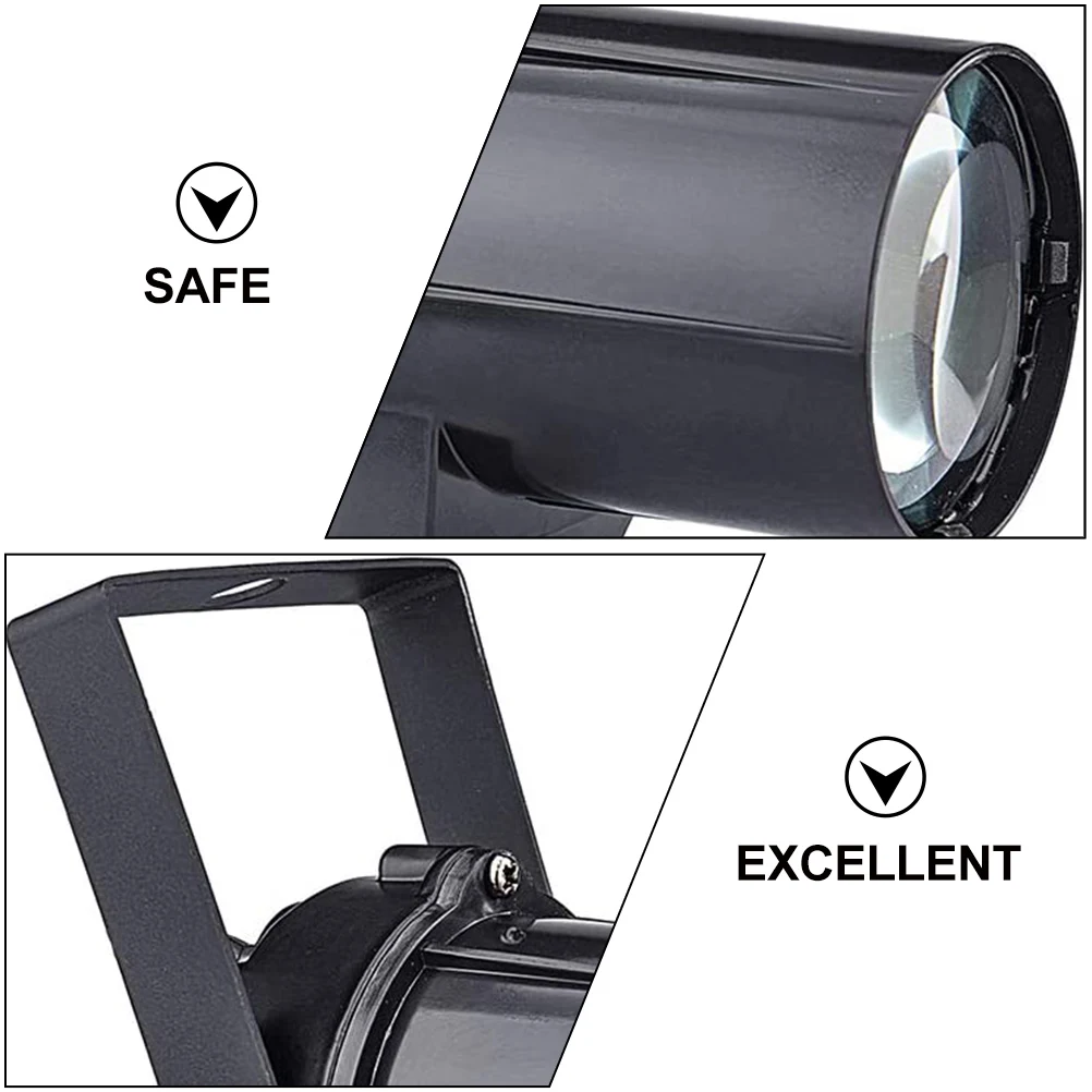 

Disco Mirror Ball Light LED Stage Light Colorful Projector Disco Ball Spotlight Lamp Bar Party Stage Accessories