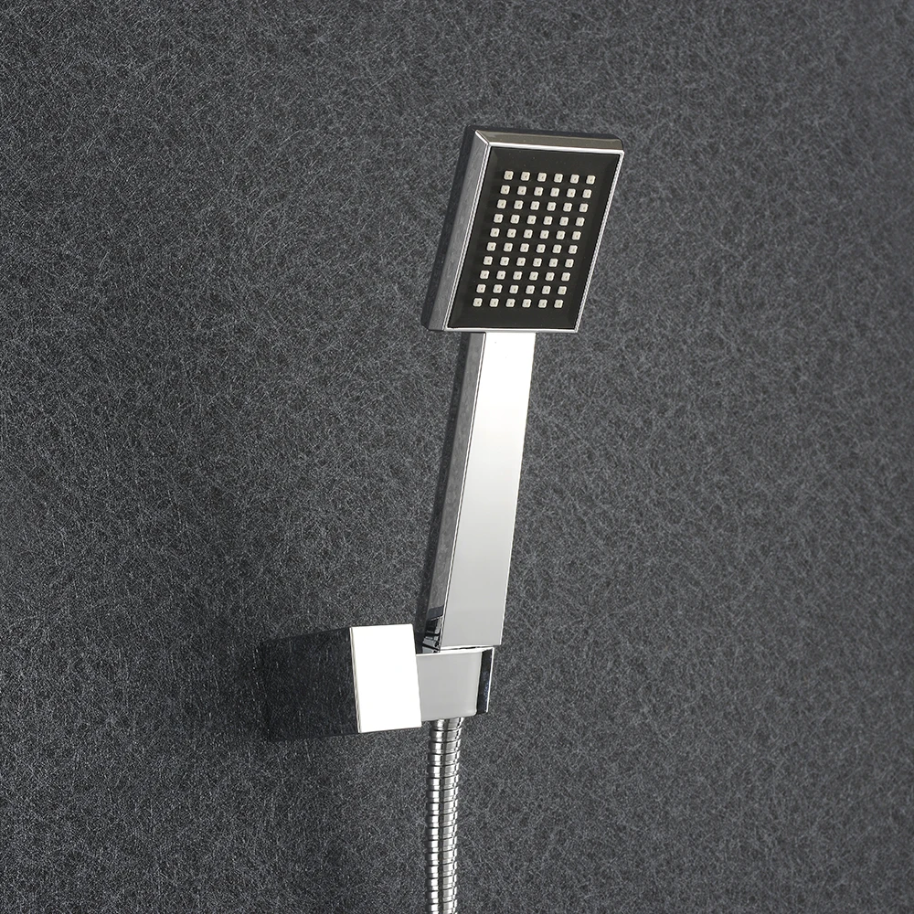 Hot Sale in Wall Bathroom Thermostatic Fittings Ceiling Rain Shower Head Brass Hand Shower Jet Shower