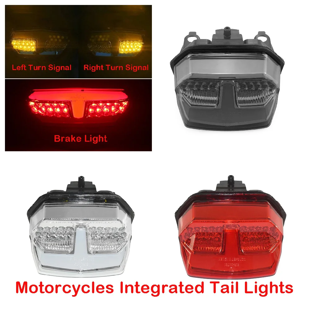 Fits for Honda CB750 Hornet RH12 XL750 Transalp 2023-2026 Motorcycle Taillight Rear Turn Signal Brake Integrated LED Tail Light