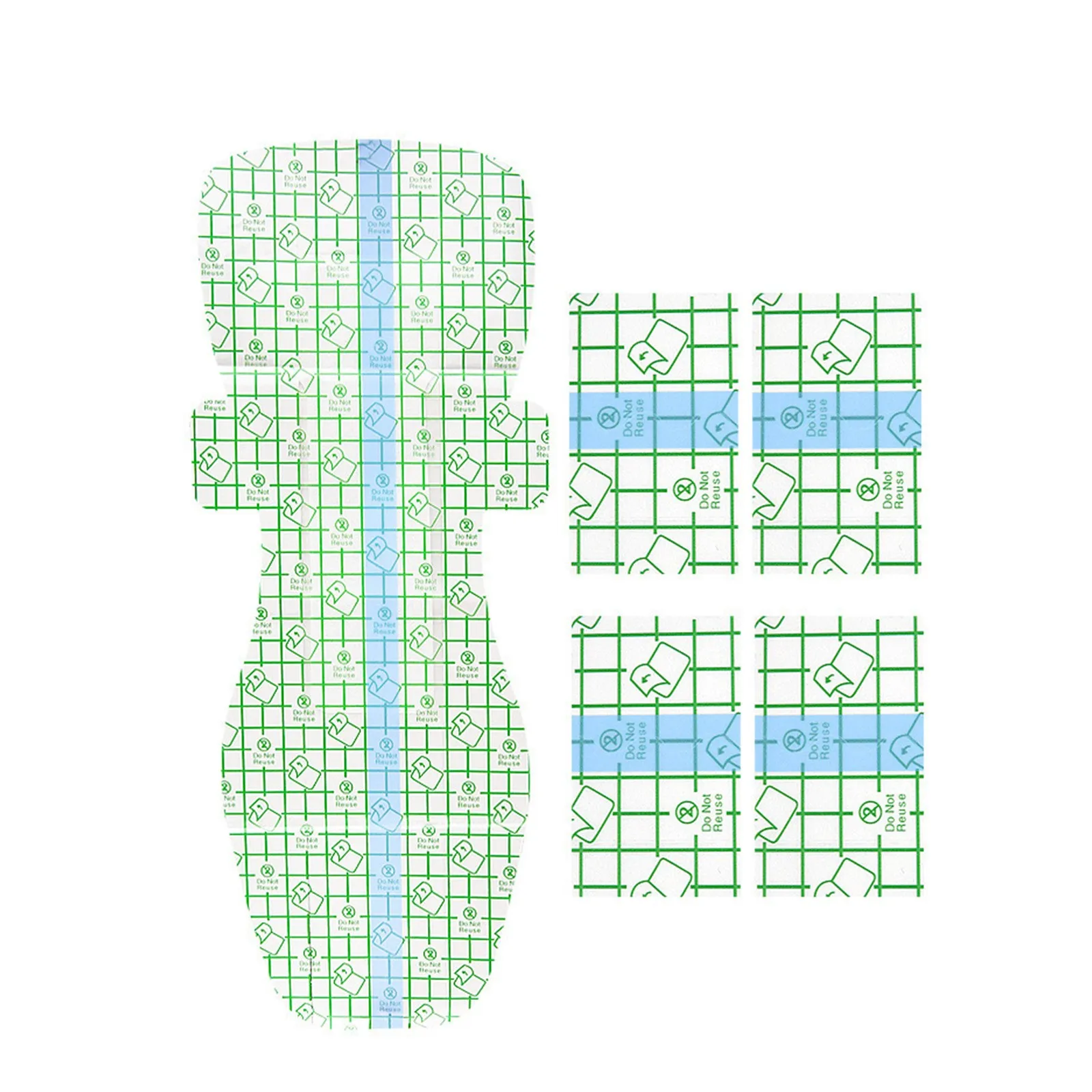 240mm Invisible Silicone Waterproof Stickers for Swimming Reusable Intimate Care Patches for Beach Activities 4 core replacement