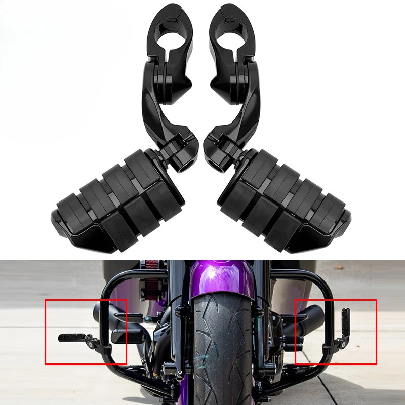 Suitable for Modified Motorcycle Accessories with Foot Pedals Suitable for 1.25 