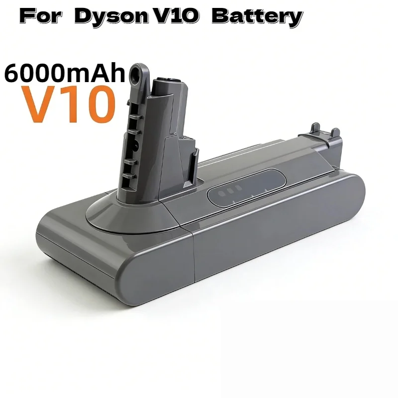 

Аккумулятор Li-ion 25.2V 6000mAh для беспроводного пылесоса Dyson V10 Animal Absolute Fluffy, замена, длительное время работы