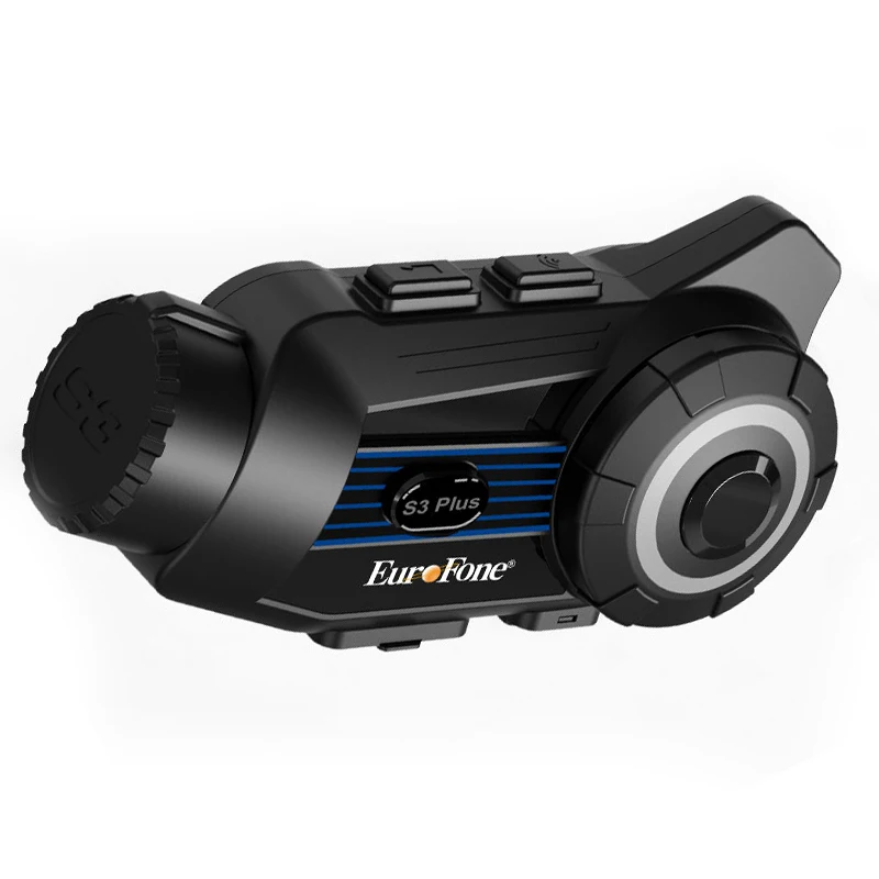 

Interfone Para Motociclos EuroFone IP65 Водонепроницаемая камера 2K DV Видеорегистратор Видеокамера 5.1 BT Группа Домофон Гарнитура
