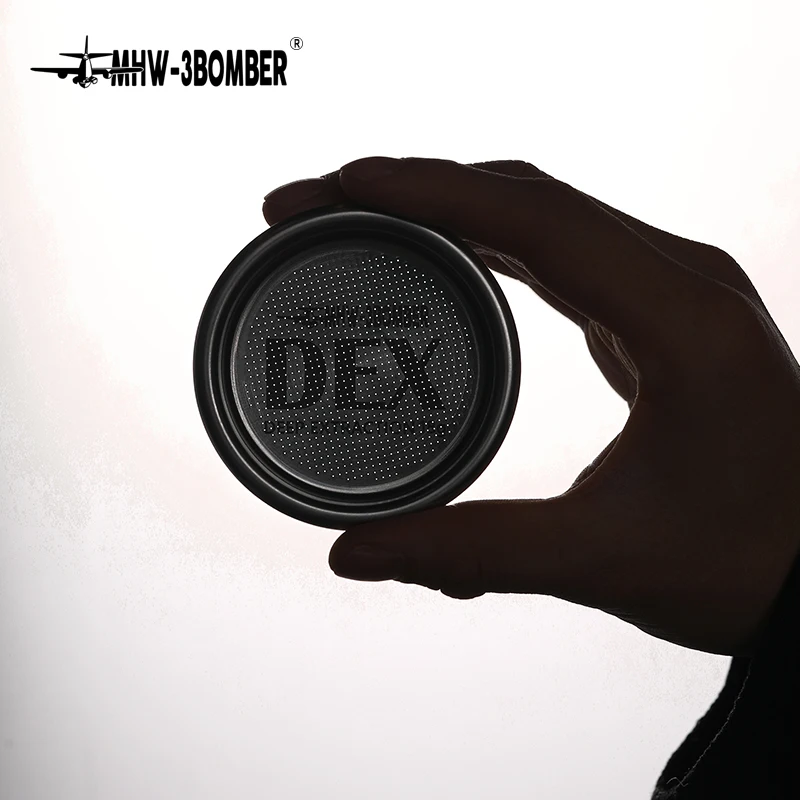 DEX-cestas de filtro de café expreso, accesorio preciso de 58,5mm, 18g, 20g, con pantalla de disco Espresso, compatible con portafiltro de 58mm, para Barista doméstico