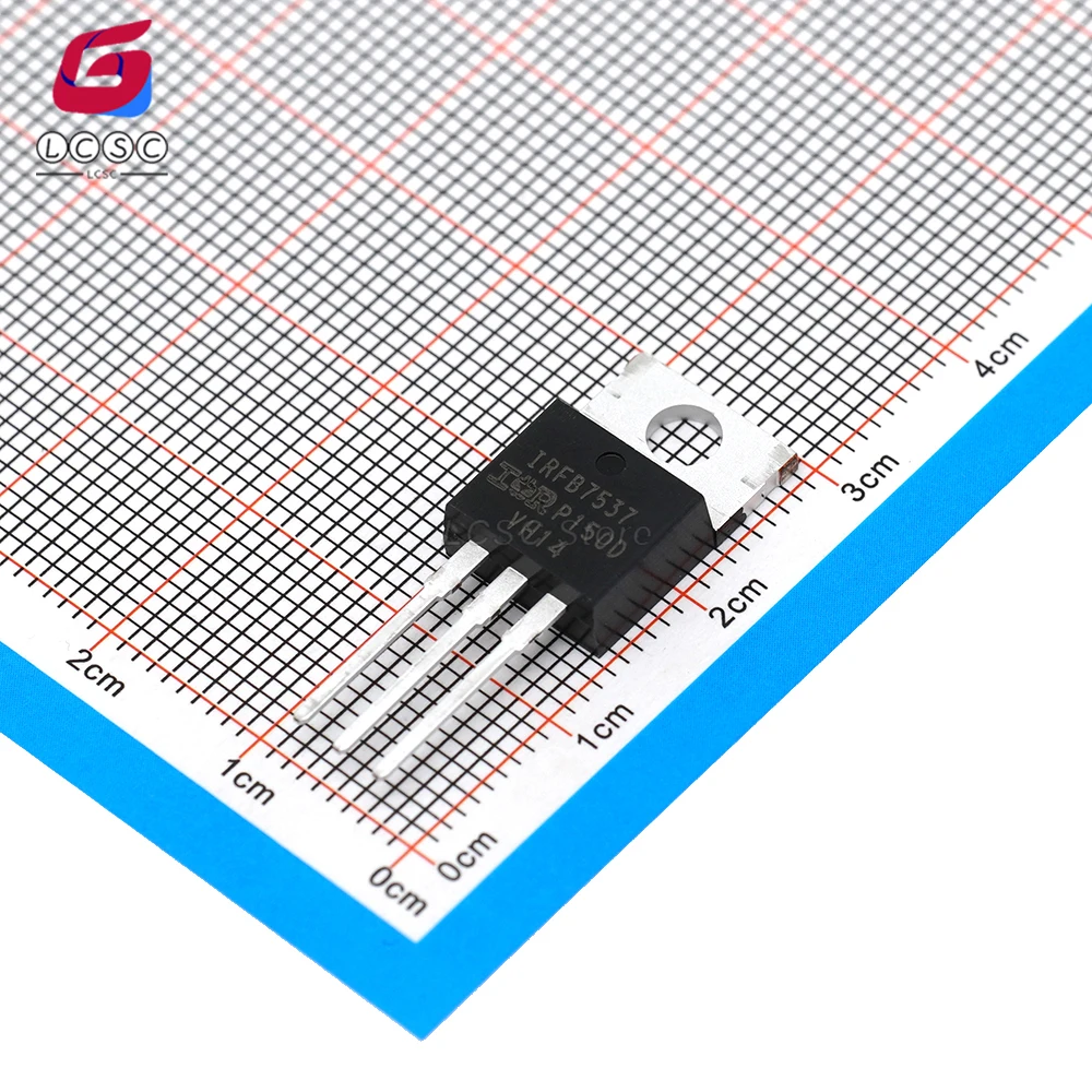 5Pcs/Lot Original IRFB7537 Power MOSFET N-Channel 60V 173A 230W TO-220AB Motor Drive DC/AC Inverters Transistor IRFB7537PBF