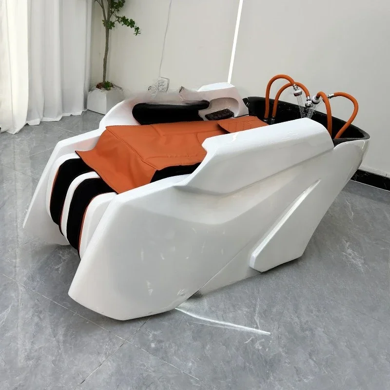 Intelligent massage shampoo bed barber shop special constant temperature water circulation hair salon multi-functional head