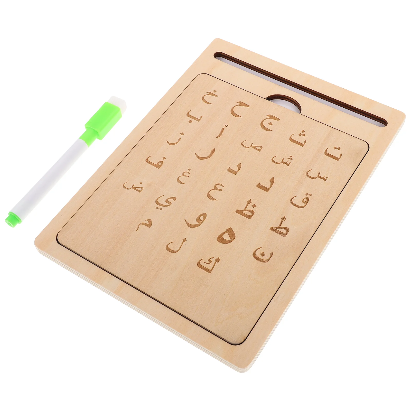 

Other Educational Toys Writing Pad Toddler Tools for Kids Wooden Montessori