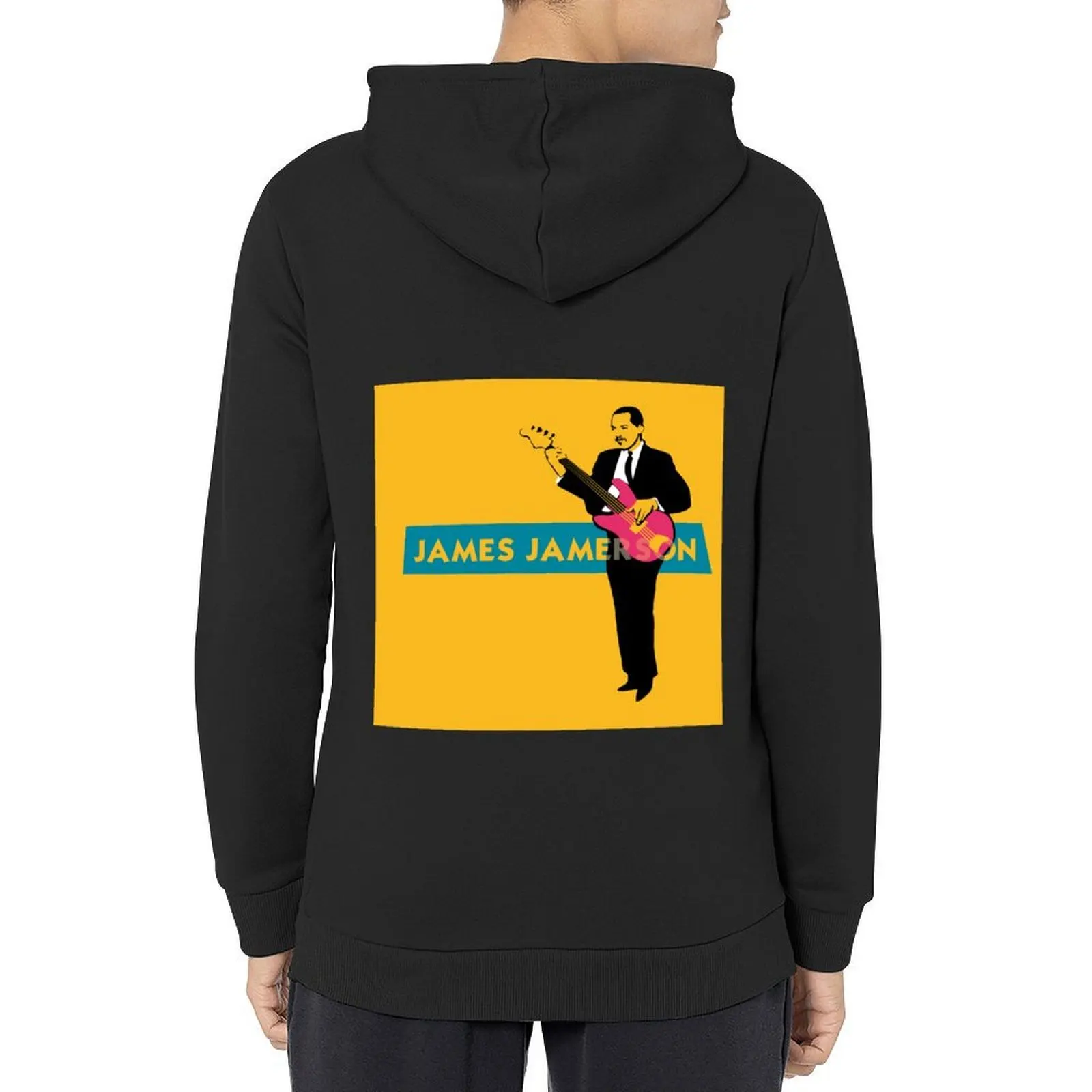 

JAMES JAMERSON Hoodie male clothes men's sweat-shirt set korean autumn clothes winter clothes hoodie streetwear