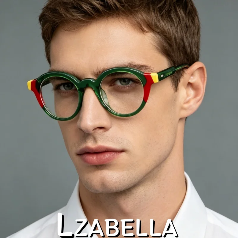 lzabella-big-size-acetate-eyeglass-frame-unisex-fashion-punk-hip-hop-colorful-glasses-trendy-personalized-daily-glasses-eyewear