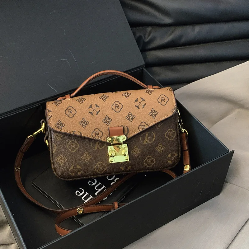 

Зимняя сумка через плечо с принтом 202, роскошная женская сумка через плечо, универсальная сумка-тоут «день-ночь», минималистичная сумка-слинг, текстурированный топ