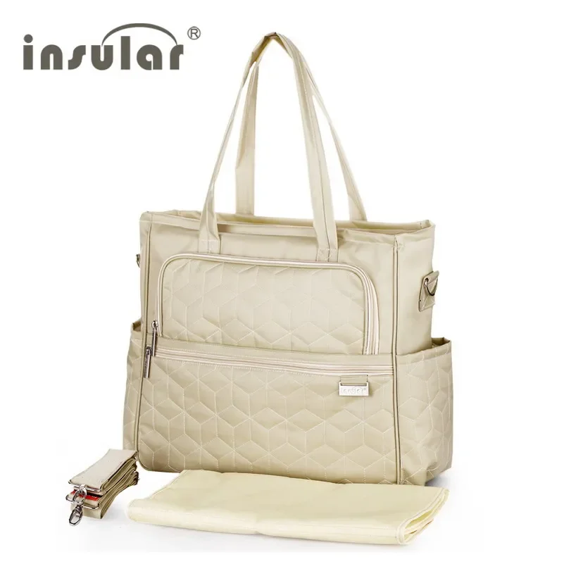 New Arrival 100% Nylon Fashion Baby Diaper Bags Nappy Stroller Bags Maternity Mommy Bag Multifunctional Changing Bags