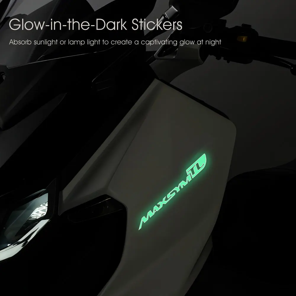 Motorcycle Glow Stickers Waterproof Decal Maxsym TL 500 for SYM Maxsym TL 508 TL500 TL508 465 Accessories 2021 2022 2023