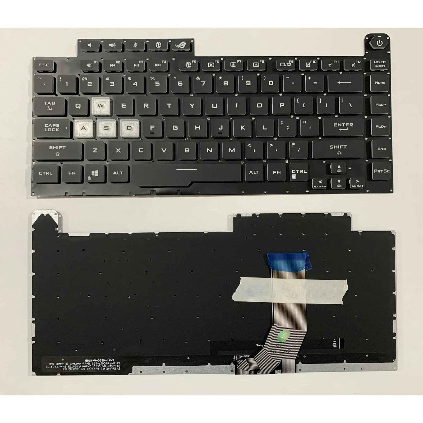US Layout for ASUS ROG Strix G512 G512LI G512LU G531G G531GT S5D G531G/GU/GW/GV/GT G512LV/LW G532LWS/L Laptop keyboard