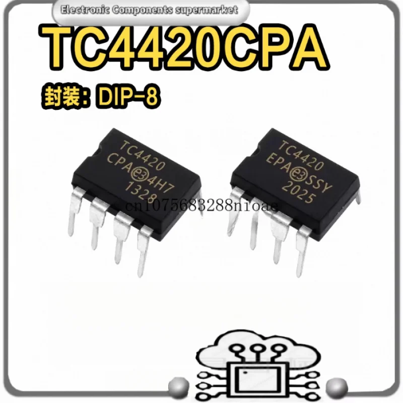 

50Pcs/Lot Original and brand new TC4420CPA TC4420 DIP-8 IC Chip Best Quality
