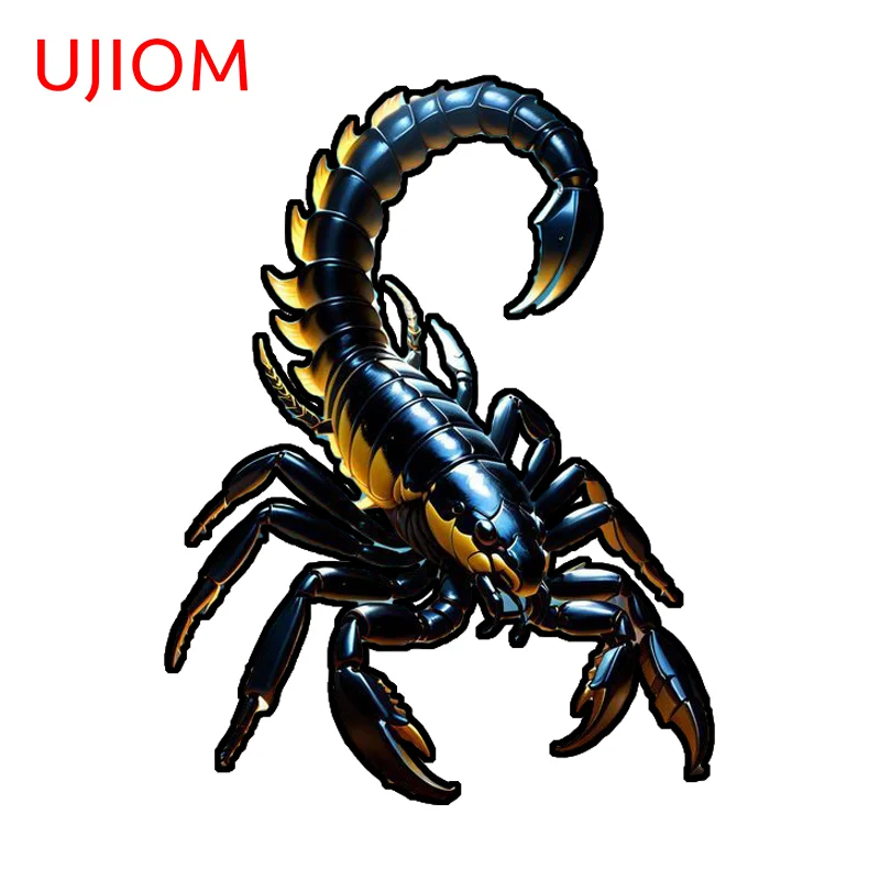 UJIOM Water Scorpion Personality Wall Sticker Fashion Exquisite Photo Decal High Quality Waterproof Cupboard Home Decoration