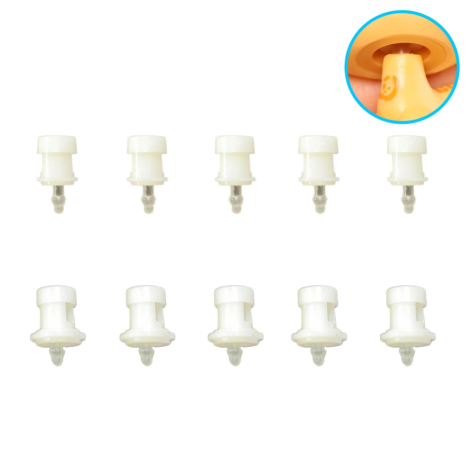 

Minilpsshop 10Piece Bobble Head Toy Accessories for LPS Toys